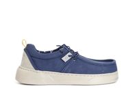 zapatos con cordones de tela blue 40
