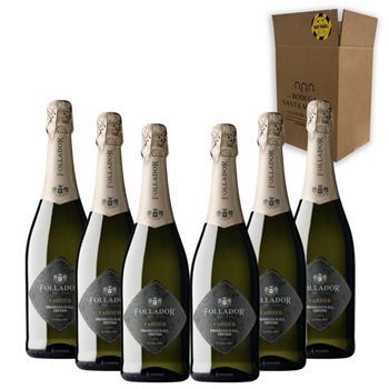 Follador Fárder Prosecco 75 Cl 11 % Pack 6 Botellas