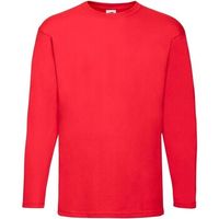 fruit of the loom camiseta manga larga valueweight para hombre