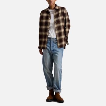 Polo Ralph Lauren Checked Cotton-Flannel Shirt - UK 10