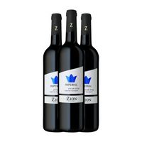 zion vino tinto imperial 75 cl pack de 3 unidades
