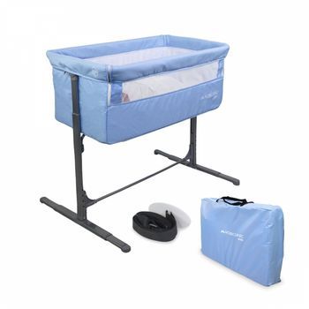 Cuna Colecho Mobiclinic Cuna De Viaje Altura Ajustable Apertura Lateral Hasta 15 Kg Bolsa De Transporte Montaje Fácil Moon