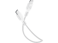 cable usb-c a lightning- cellularline power tipo c lightning 120 cm 27w blanco