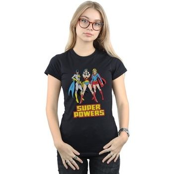 Dc Comics Camiseta Super Power para mujer