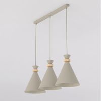 lampara colgante due moca 3 luces