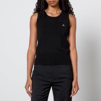vivienne westwood bea cotton and cashmere-blend vest - m
