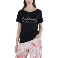 cafe noir camiseta jt0259 para mujer