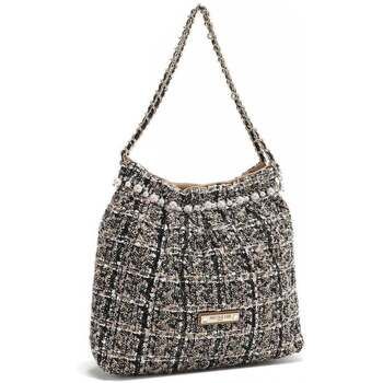 Nicole Lee Bandolera BOLSO DE HOMBRO ESTILO TWEED (BEIGE) para mujer