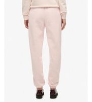 superdry para mujer w7011266a pantalon jogger essential logo rosa xs casual algodon