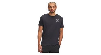 Under armour run 96 maillot de manga corta negro hombre