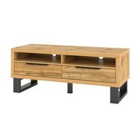 mueble para tv 120cm coleccion milo color roble estilo diseno