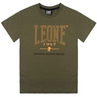 leone 1947 camiseta boy short sleeves neon para nino