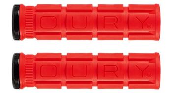 Oury grips lock on v2 grips candy red