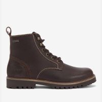barbour mens foggy lace up leather boots - uk 8