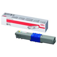 oki 44469704 yellow original toner cartridge