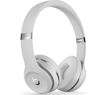 BEATS Solo 3 Wireless Bluetooth Headphones - Satin Silver, Silver