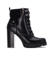 refresh para mujer 17292601-negro botines 172926 negro 41 8 a 10cm cremallera casual