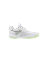 zapatillas de volley mizuno wave momentum pro mujer blancogris