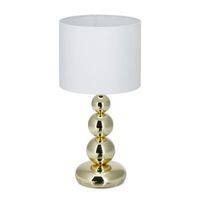 lampara de mesa blanco 45 cm