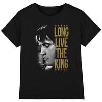 elvis presley camiseta long live the king para nino