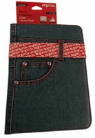 funda tablet 101 approx case stand jeans apputc06bj