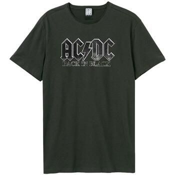 Amplified Clothing Camiseta Back In Black para mujer