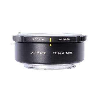 Anillo adaptador de montaje de lente XPIMAGE EF a Z compatible con lentes Canon EOS a cámaras de cine Nikon Z RED