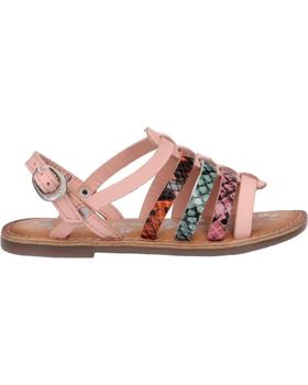 de KICKERS 695575-30 DIXON 13 ROSE REPTILE TRICOLORE