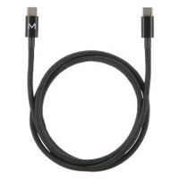 mobilis 001389 cable usb usb 20 1 m usb c 048 gbits 100 w negro