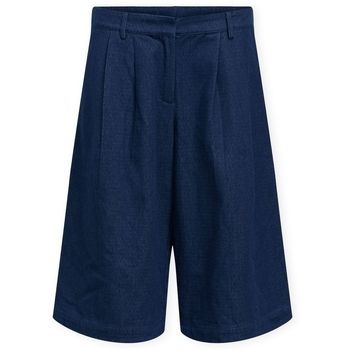 Object Short Belinda Shorts - Dark Blue Denim para mujer
