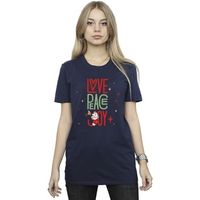 disney camiseta the aristocats love peace joy para mujer