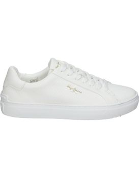 Zapatillas Para Moda Joven Pepe Jeans Pls00031-800 Blanco 38