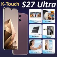 telefono movil k-touch s27 ultra smartphone android 15 pantalla de 73 pulgadas 1648mp 22gb2tb 7800mah 5g doble sim desbloqueo facial gps