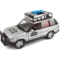land rover range rover plateado escala 124 - bburago 22061