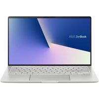 asus zenbook 14 um433 14 laptop - amd ryzen 5 256 gb ssd silver silver