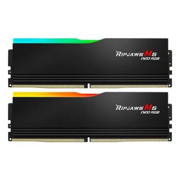 Memoria RAM G.Skill Ripjaws M5 Neo RGB 64GB 2x32GB DDR5 6000MHz CL32 AMD EXPO Negro