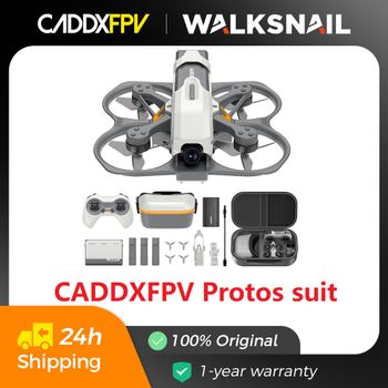 Kit de Dron de Carreras CADDXFPV Protos FPV, Transmisor de Radio, Gafas FPV Alink, Ascent HD, Quadcopter RC, Mini Dron de Juguete para Regalo