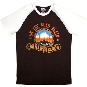 Willie Nelson Camiseta Route 66 para hombre