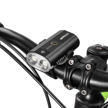 Astrolux® BC2 Doble luz delantera de bicicleta LED brillante de 800LM con batería de 2600mAh, resistente al agua IP64, 5