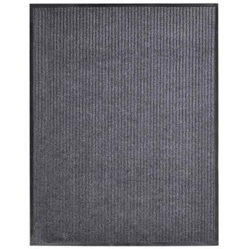 Felpudo Gris 117x220 Cm Pvc Vidaxl