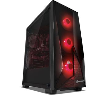 PC SPECIALIST Tornado R3i Gaming PC - AMD Ryzen 3, GTX 1650, 1 TB HDD & 120 GB SSD