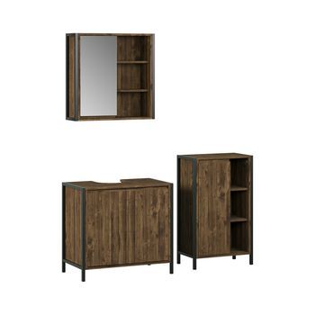 Conjunto De Muebles De Baño Naola 3 Partes Vicco