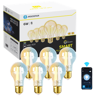 aigostar edison bombillas alexa e27 bombillas inteligentes led