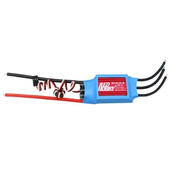 RedHobby BLHeli-s 80A ESC sin escobillas 3-7S para avión RC de ala fija