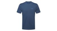 camiseta tecnica de manga corta rab mantle ridge azul