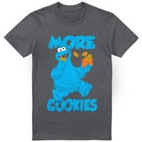 sesame street camiseta re cookies para hombre