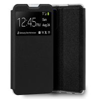 cool funda flip cover liso negro para realme 8 5g