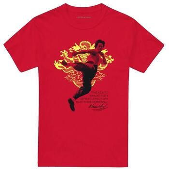 Bruce Lee Camiseta Imrtal Dragon para hombre