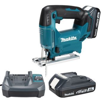 Makita Djv186wve  - Sierra De Calar 18v Lxt 0 – 2.900 Min⁻¹. Incluye Dos Baterias 2ah Y Cargador