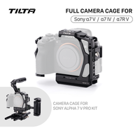 kit de jaula para camara tilta ta-t100 completaparcial para sony a7 v a7m5 a7r v con abrazadera de cable empunadura lateral xeno y placa de bateria pd v-mount